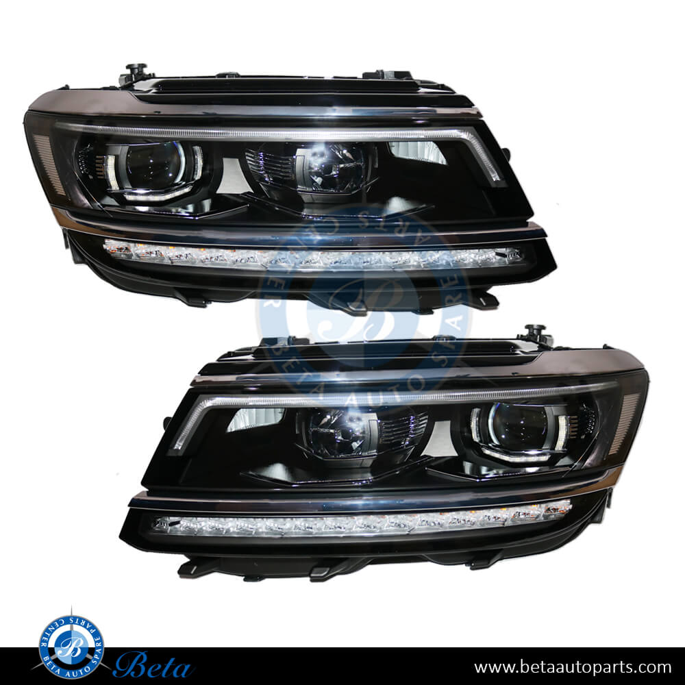 Headlamp Upgrade from Halogen to LED for Volkswagen Tiguan 2017-up models, Part Number 5NB941005B / 5NB941006B Headlamp Upgrade from Halogen to LED for Volkswagen Tiguan 2017-up models, Part Number 5NB941005B / 5NB941006B